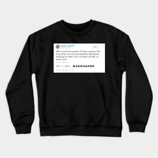 Trump's Twitter VS Ted Cruz Crewneck Sweatshirt